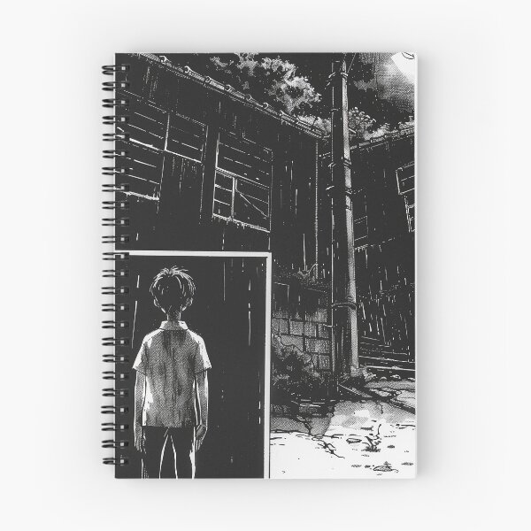 Item preview, what now - black and white horror manga anime boy designed and sold by ForsakenFrames.