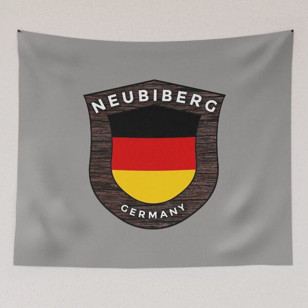 Item preview, Neubiberg Germany Emblem Flag designed and sold by World Designs.