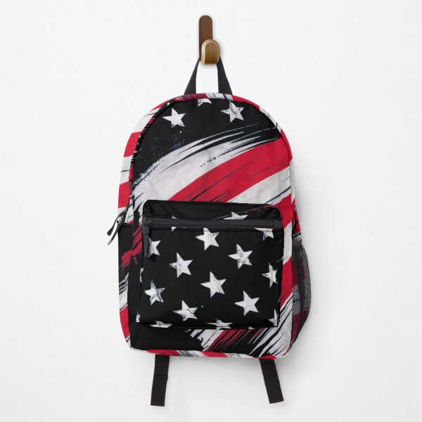 Item preview, American heart flag designed and sold by KrissGraphShop.