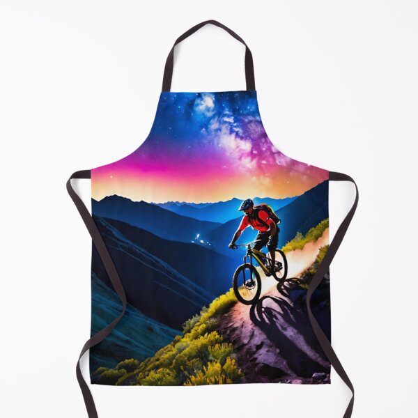 Item preview, Nighttime MTB Rider in Action designed and sold by GrizzlyCollective.