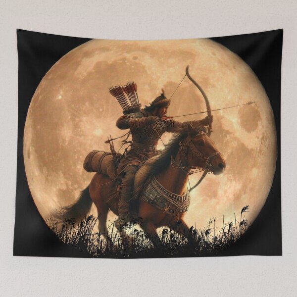 Item preview, mongolian warriors  designed and sold by johnnyssandart.