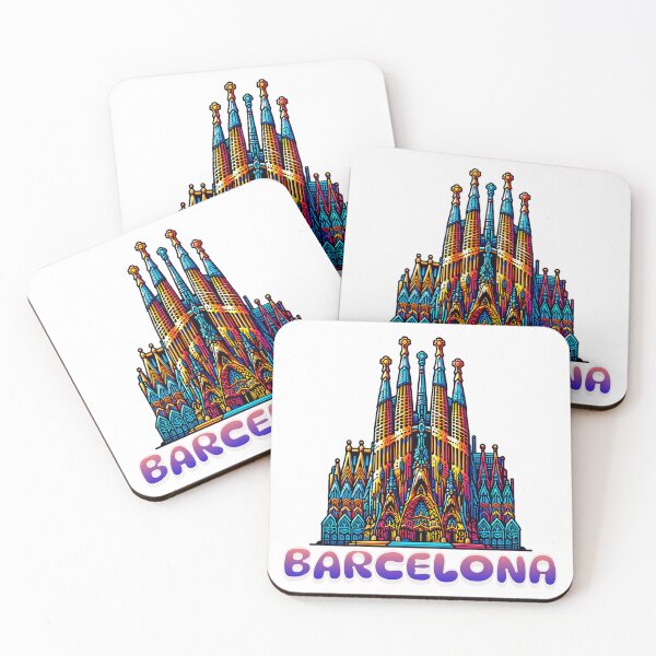 Item preview, Sagrada Familia in Strokes: A Barcelona Icon in Lines designed and sold by 0penvimark.