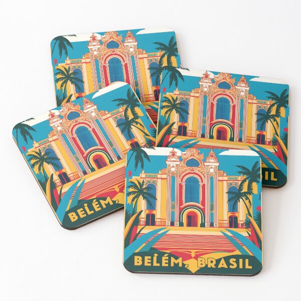 Item preview, Belem Brazil Vintage Travel Tourism  designed and sold by TravelersGems.