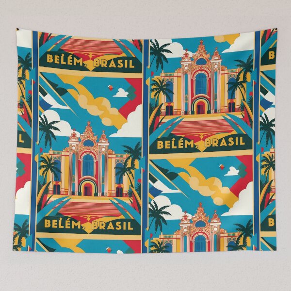 Item preview, Belem Brazil Vintage Travel Tourism  designed and sold by TravelersGems.