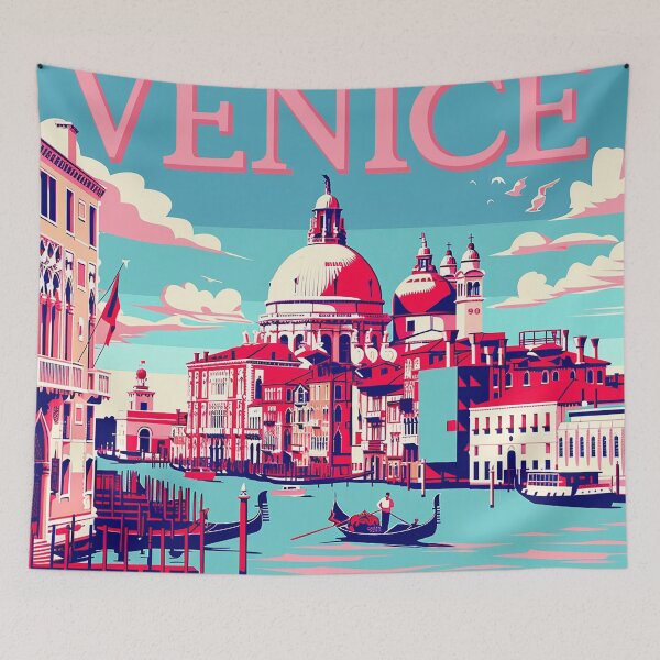 Item preview, Venice Print Venice Art  designed and sold by nomiraclehere.