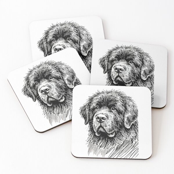 Item preview, Newfoundland Dog designed and sold by Blink Art Studio.