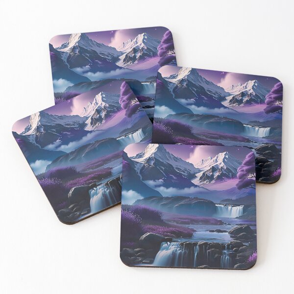 Item preview, River flowing through mountains and forests designed and sold by PixelParadies.