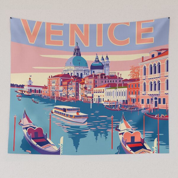 Item preview, Venice Print Venice Art  designed and sold by nomiraclehere.