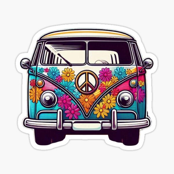 Item preview, Van Camper Hippy designed and sold by JOSEVI ART - ARTE URBANO.