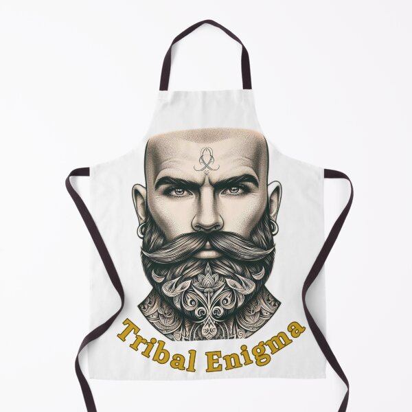 Item preview,  Bearded Men Tribal Enigma” men woman designed and sold by Reubens-Art.