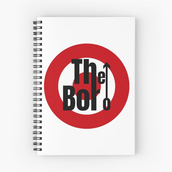 Item preview, The Boro Mods Red and White Roundel designed and sold by Logo-A-GoGo.