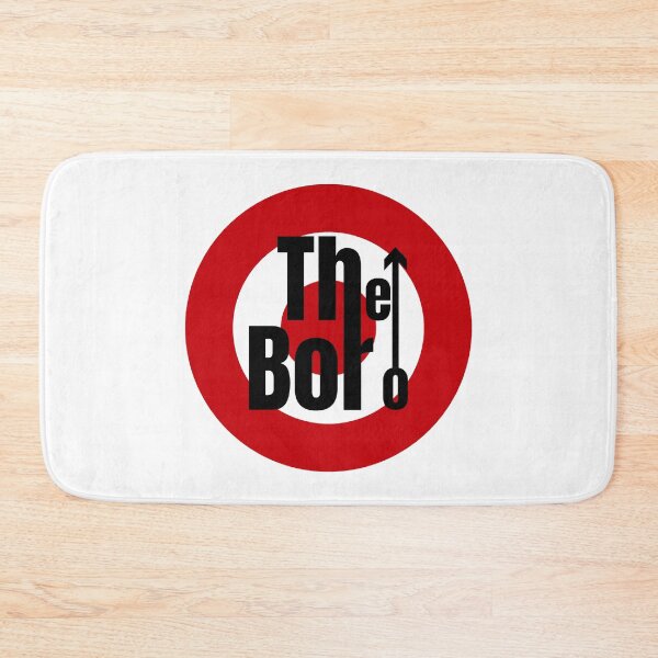 Item preview, The Boro Mods Red and White Roundel designed and sold by Logo-A-GoGo.