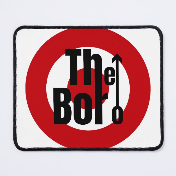 Item preview, The Boro Mods Red and White Roundel designed and sold by Logo-A-GoGo.