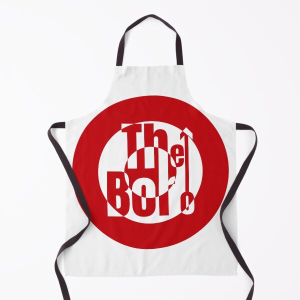 Item preview, The Boro Mods Red and White Roundel Inverted Text designed and sold by Logo-A-GoGo.