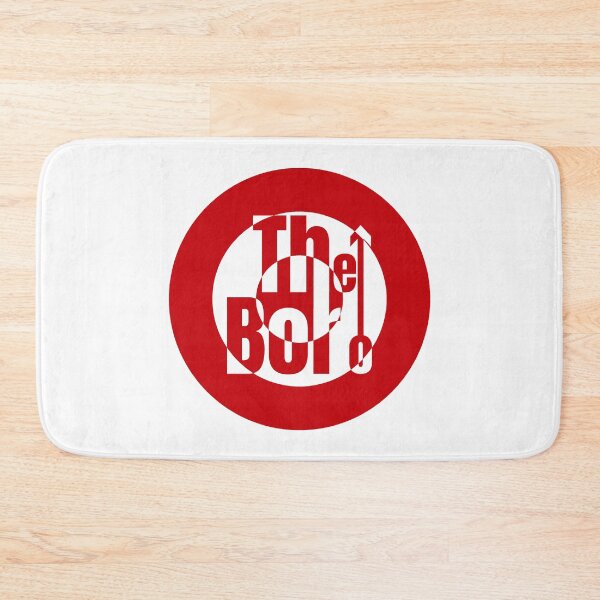 Item preview, The Boro Mods Red and White Roundel Inverted Text designed and sold by Logo-A-GoGo.