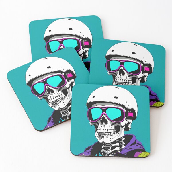 Item preview, Skull Rider in Helmet designed and sold by GrizzlyCollective.