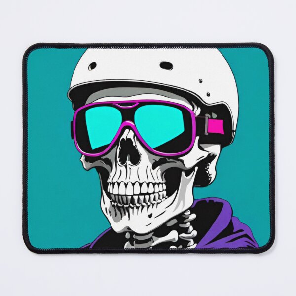 Item preview, Skull Rider in Helmet designed and sold by GrizzlyCollective.