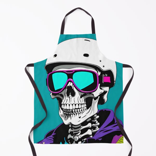Item preview, Skull Rider in Helmet designed and sold by GrizzlyCollective.