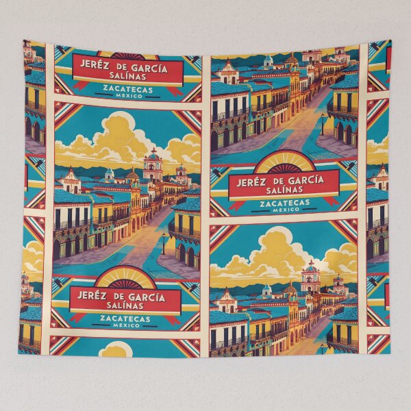 Item preview, Jerez de Garcia Salinas Zacatecas Mexico Vintage Travel Tourism  designed and sold by TravelersGems.