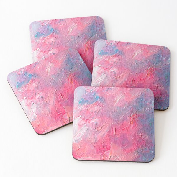 Artikelvorschau, Rosa Baby Blau Fingermalerei entworfen und verkauft von ArtC-Designs by Kathy Higgins.