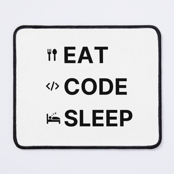 Item preview, Eat Code Sleep designed and sold by Maikokol.