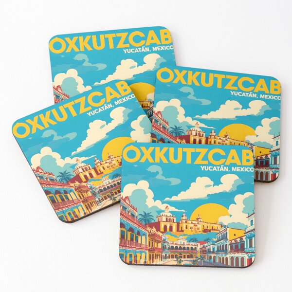 Artikelvorschau, Oxkutzcab Yucatan Mexiko Vintage Reisetourismus entworfen und verkauft von TravelersGems.
