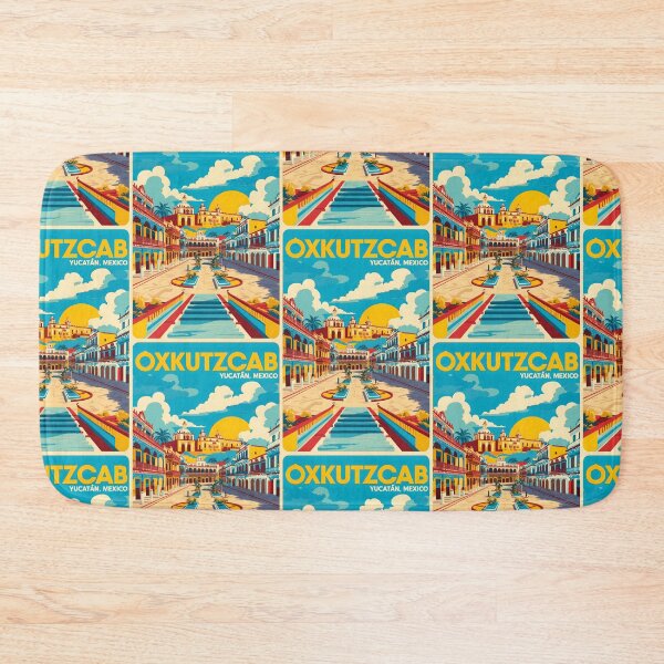 Item preview, Oxkutzcab Yucatan Mexico Vintage Travel Tourism  designed and sold by TravelersGems.