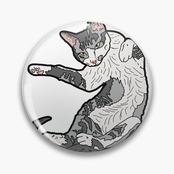 Item preview, cat lying down designed and sold by Brexmore3.