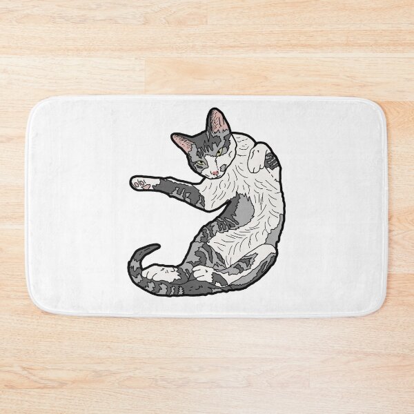 Item preview, cat lying down designed and sold by Brexmore3.