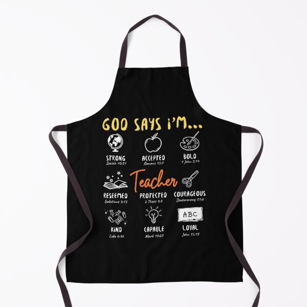 Item preview, God Says I'm Teacher Christian Back To School Religious Pray T-Shirt! designed and sold by Viran-Designs.