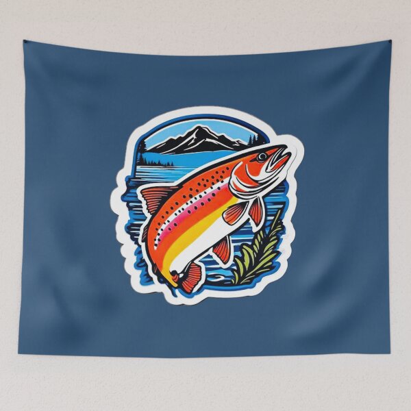 Item preview, Trout fish, lake designed and sold by mary02.