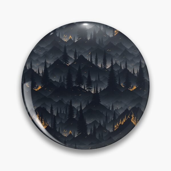 Item preview, Blazing Horizon: Forest Fire in Dark Mountains designed and sold by Daniel Haddad.