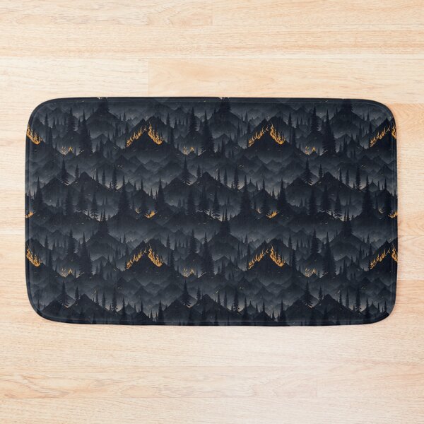Item preview, Blazing Horizon: Forest Fire in Dark Mountains designed and sold by Daniel Haddad.