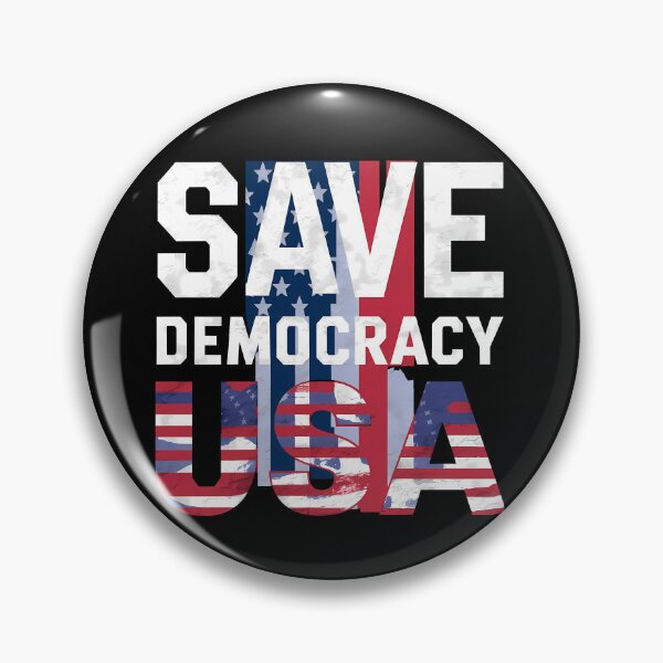 Item preview, Save Democracy USA | Patriotic Design | American Flag Graphic | Support Democracy | Political Statement Art | Perfect Gift for Patriots designed and sold by FEBRICAST.