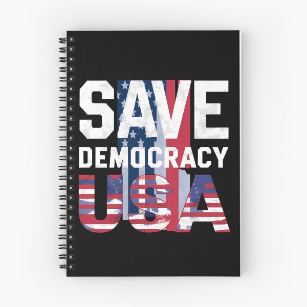 Item preview, Save Democracy USA | Patriotic Design | American Flag Graphic | Support Democracy | Political Statement Art | Perfect Gift for Patriots designed and sold by FEBRICAST.