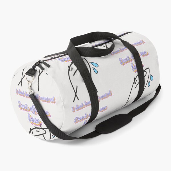 Item preview, Humor illustration of the FLORK meme crying for lack of self-control due to beer designed and sold by StyleFused.