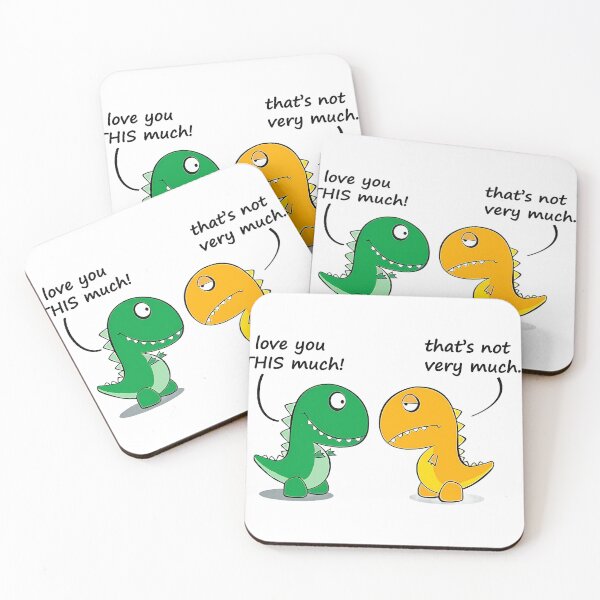 Item preview, I LOVE YOU THIS MUCH! THAT'S NOT VERY MUCH designed and sold by wesdesignshop.