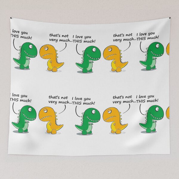 Item preview, I LOVE YOU THIS MUCH! THAT'S NOT VERY MUCH designed and sold by wesdesignshop.