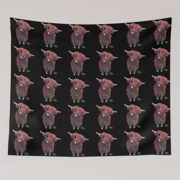 Item preview, Scottish Highland Cow ' BoLLY ' by Shirley MacArthur designed and sold by Shirley MacArthur Art.