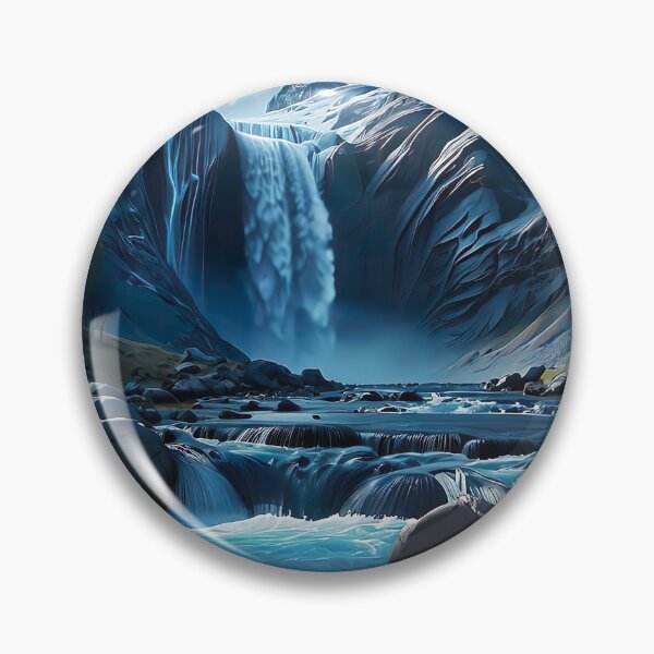 Item preview, River flowing through mountains designed and sold by PixelParadies.