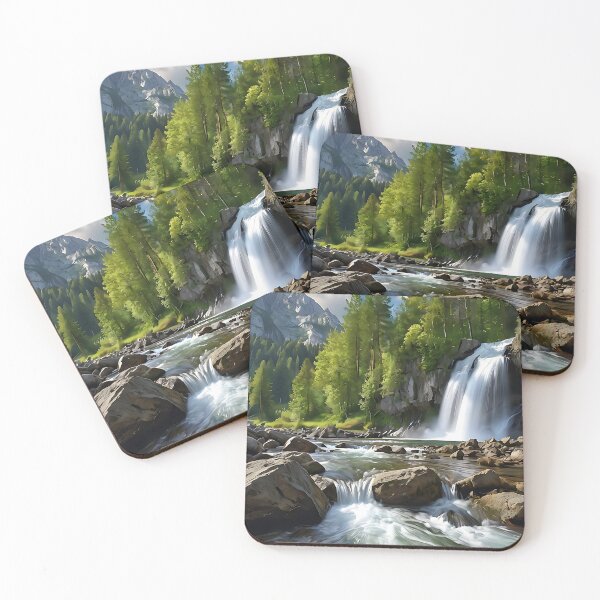 Item preview, River flowing through a forest designed and sold by PixelParadies.