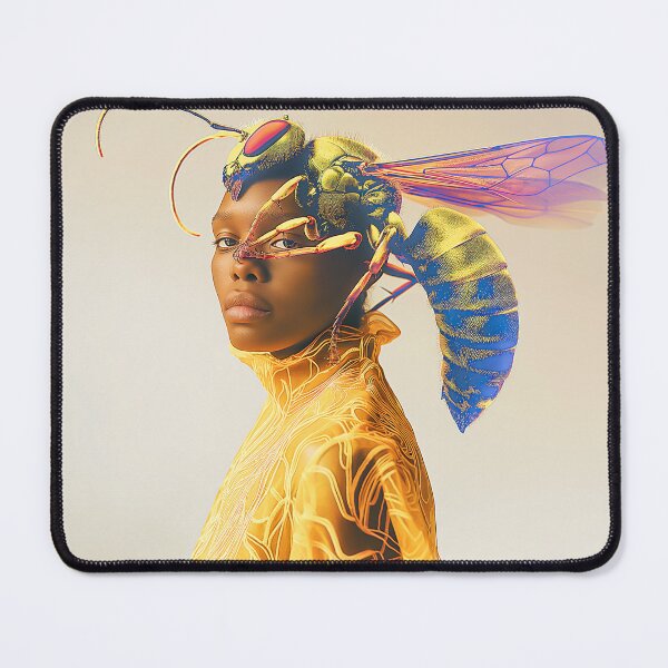 Item preview, "Bee Futuristic Fashion Fantasy" designed and sold by MacroArtHub.