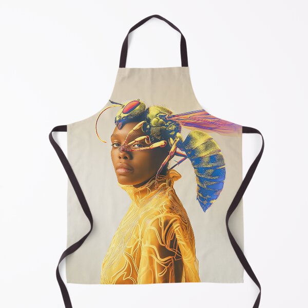 Item preview, "Bee Futuristic Fashion Fantasy" designed and sold by MacroArtHub.
