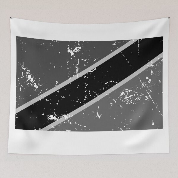 Item preview, Tanzania black and white flag grayscale effect  designed and sold by Starstacks.