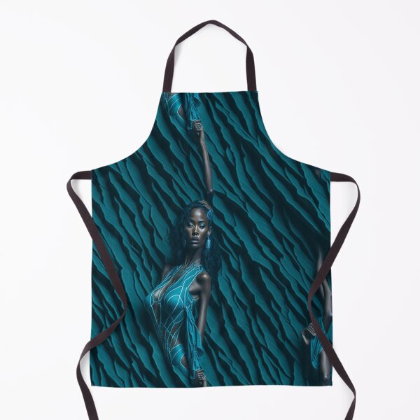 Item preview, Elegance in Teal: Fashion Meets Art designed and sold by Daniel Haddad.