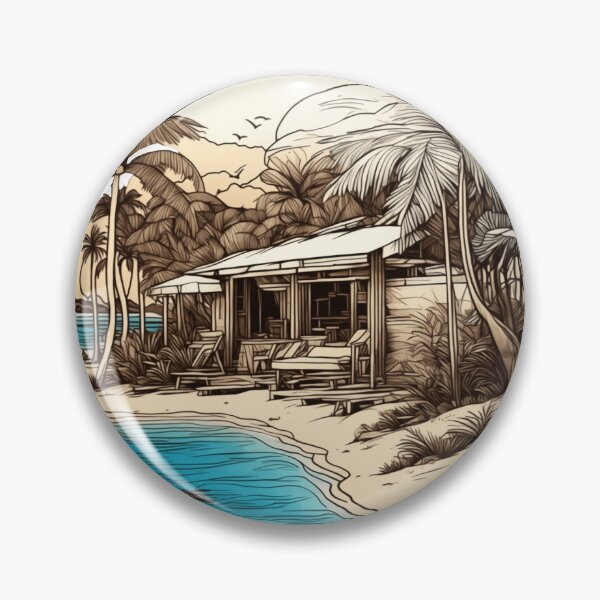 Item preview, Golden Sands and Azure Horizons: Your Perfect Beach Escape designed and sold by BROWNEESHOUSE.