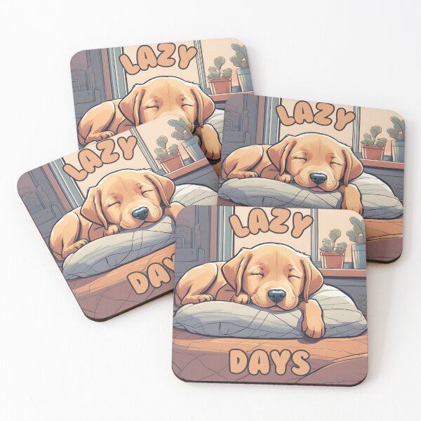 Item preview, Lazy Days - Puppy designed and sold by RaeWhimsy.