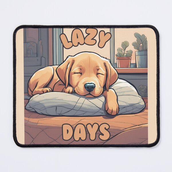 Item preview, Lazy Days - Puppy designed and sold by RaeWhimsy.