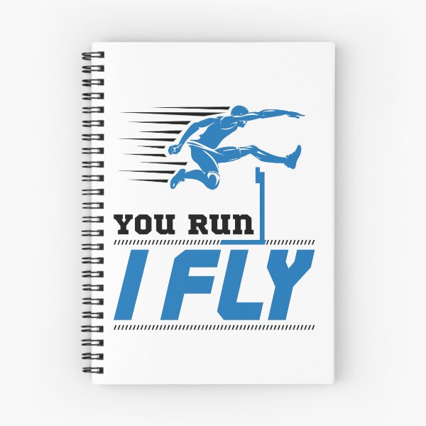 Item preview, You Run I Fly Hurdles Runner Track and Field designed and sold by jaygo.