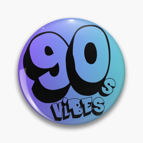 Item preview, 90s Vibes Circle Purple Blue Nineties designed and sold by artdesignbysam.